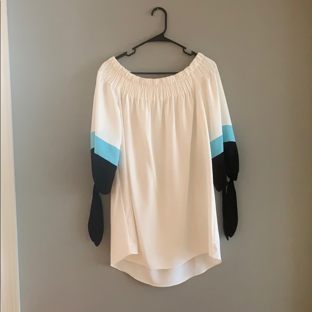 Off the shoulder dress